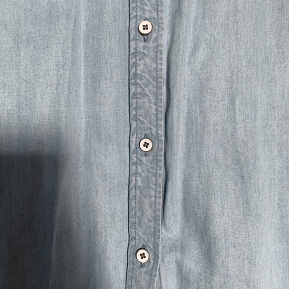 CLUB MONACO - Light Denim Shirt - Size S - Picture 6 of 11